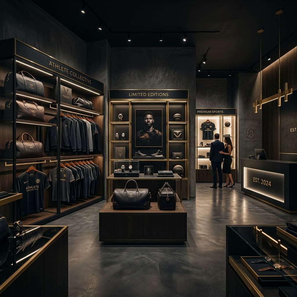 Commerce & Sourcing - The athlete's business surface