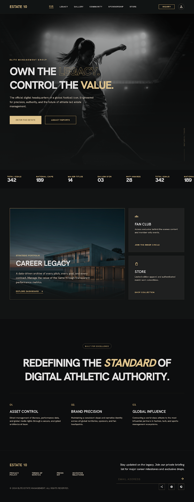 Athletics Athlete Platform Hub Home screenshot
