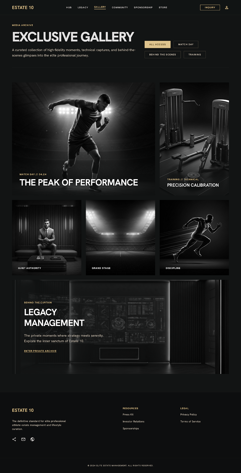 Athletics Athlete Platform Exclusive Gallery screenshot