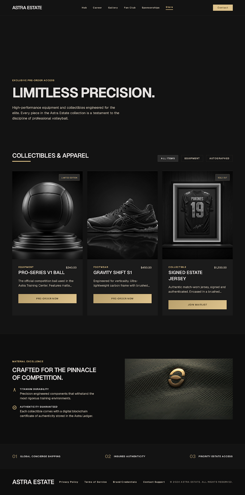 Basketball Athlete Platform Official Store screenshot