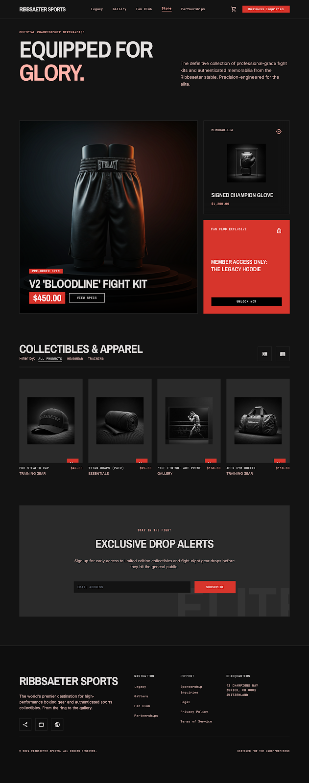 Boxing Athlete Platform Signed Collectibles screenshot