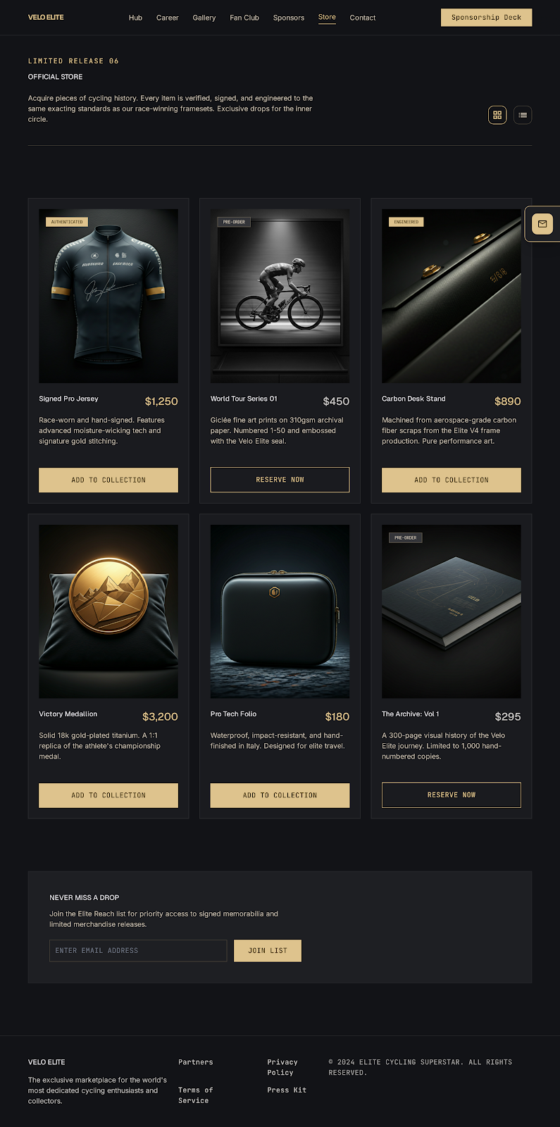 Cycling Athlete Platform Official Store screenshot