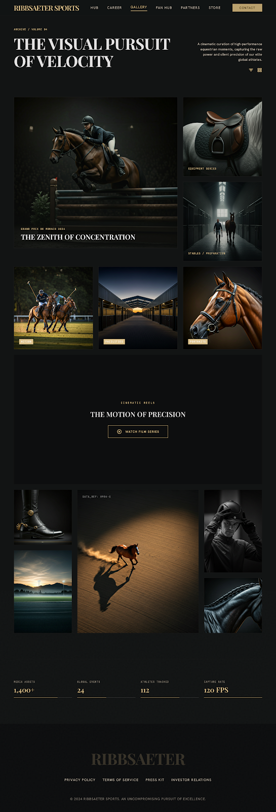 Equestrian Athlete Platform Exclusive Gallery screenshot