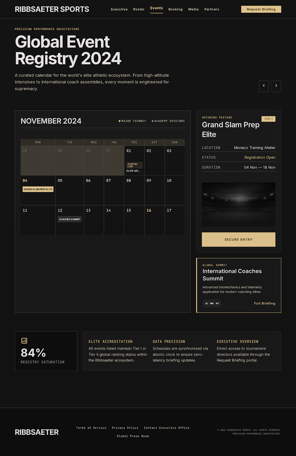 Football Academy Portal Event Calendar screenshot