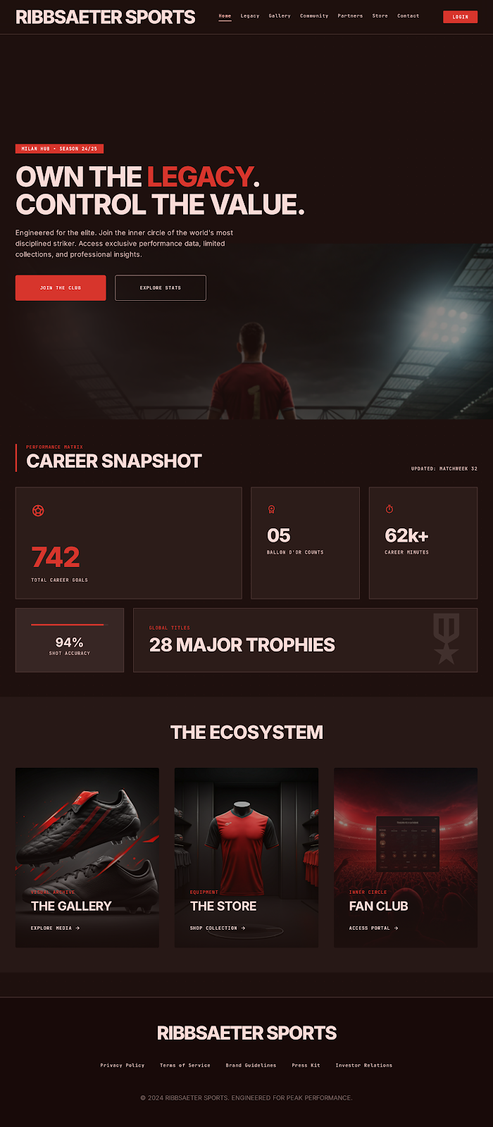 The Milan Platform — Ballon d'Or Winner Platform