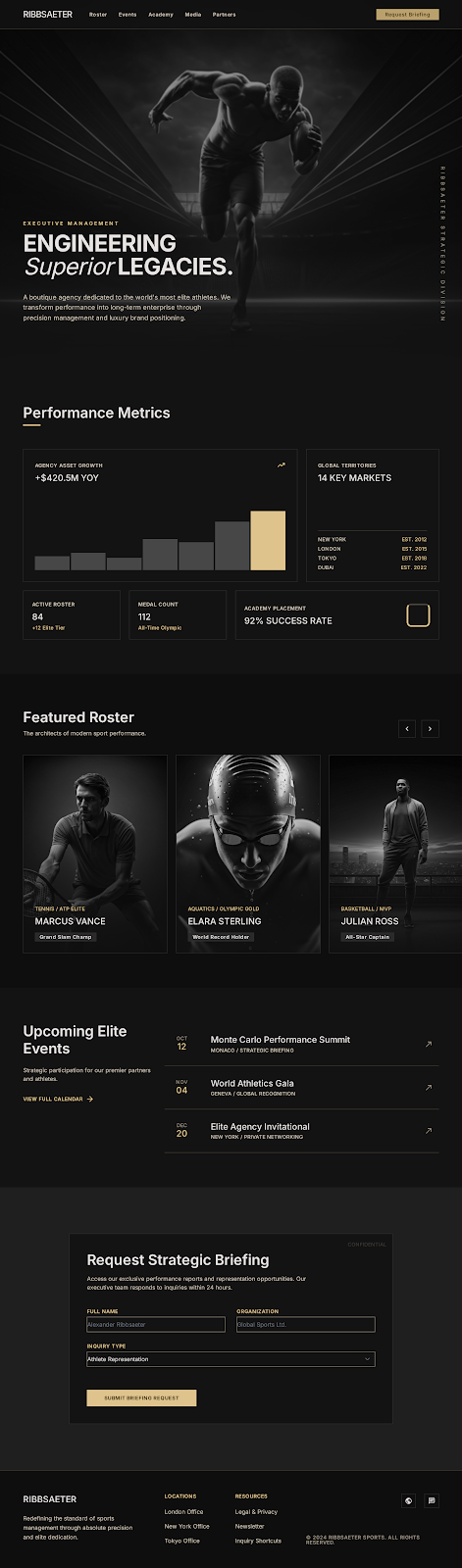 Golf Clubs Executive Portal Executive Home screenshot