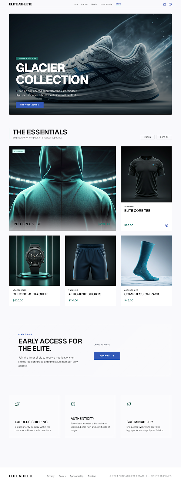 Ice Hockey Athlete Platform Official Store screenshot