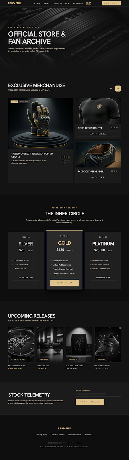 Motorsport Athlete Platform Official Store screenshot