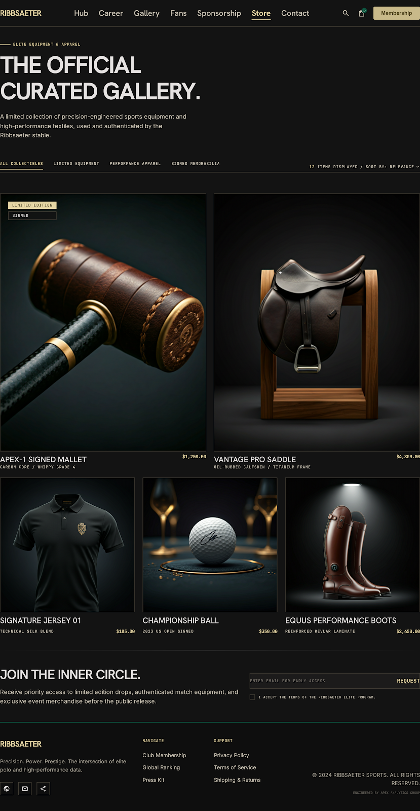 Polo Athlete Platform Official Store screenshot