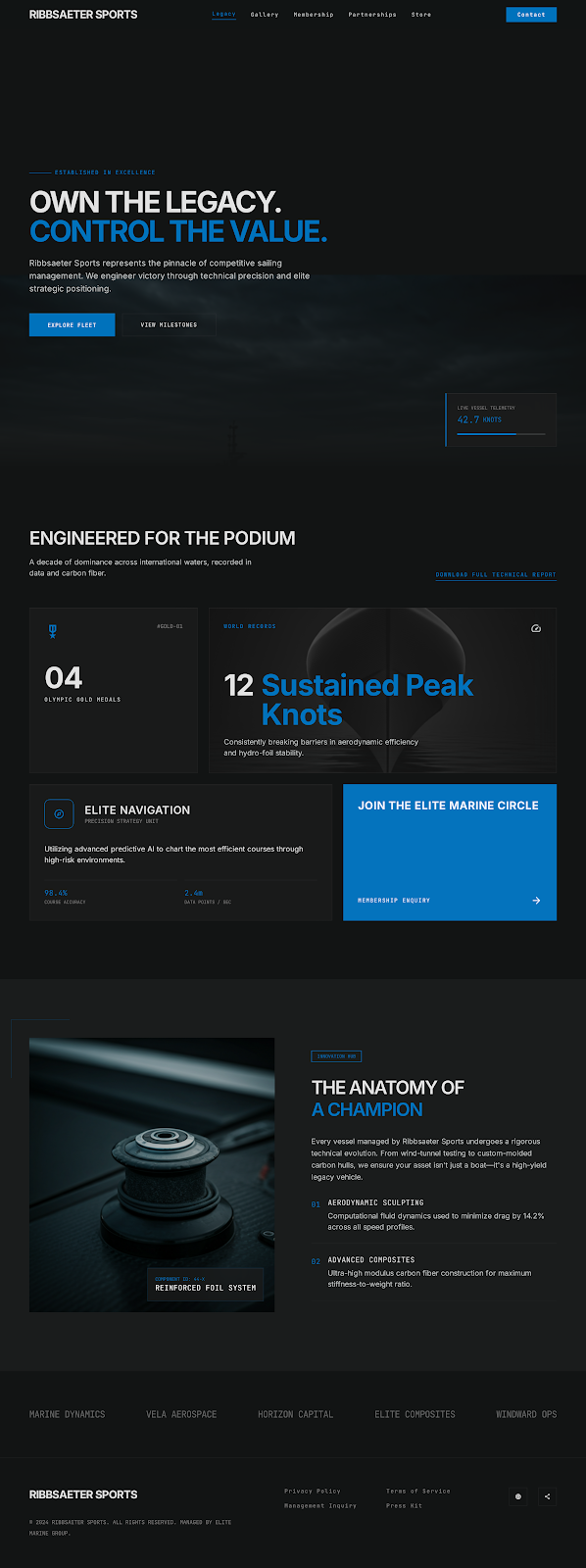 The Ocean Skipper Platform — America's Cup Pilot Platform