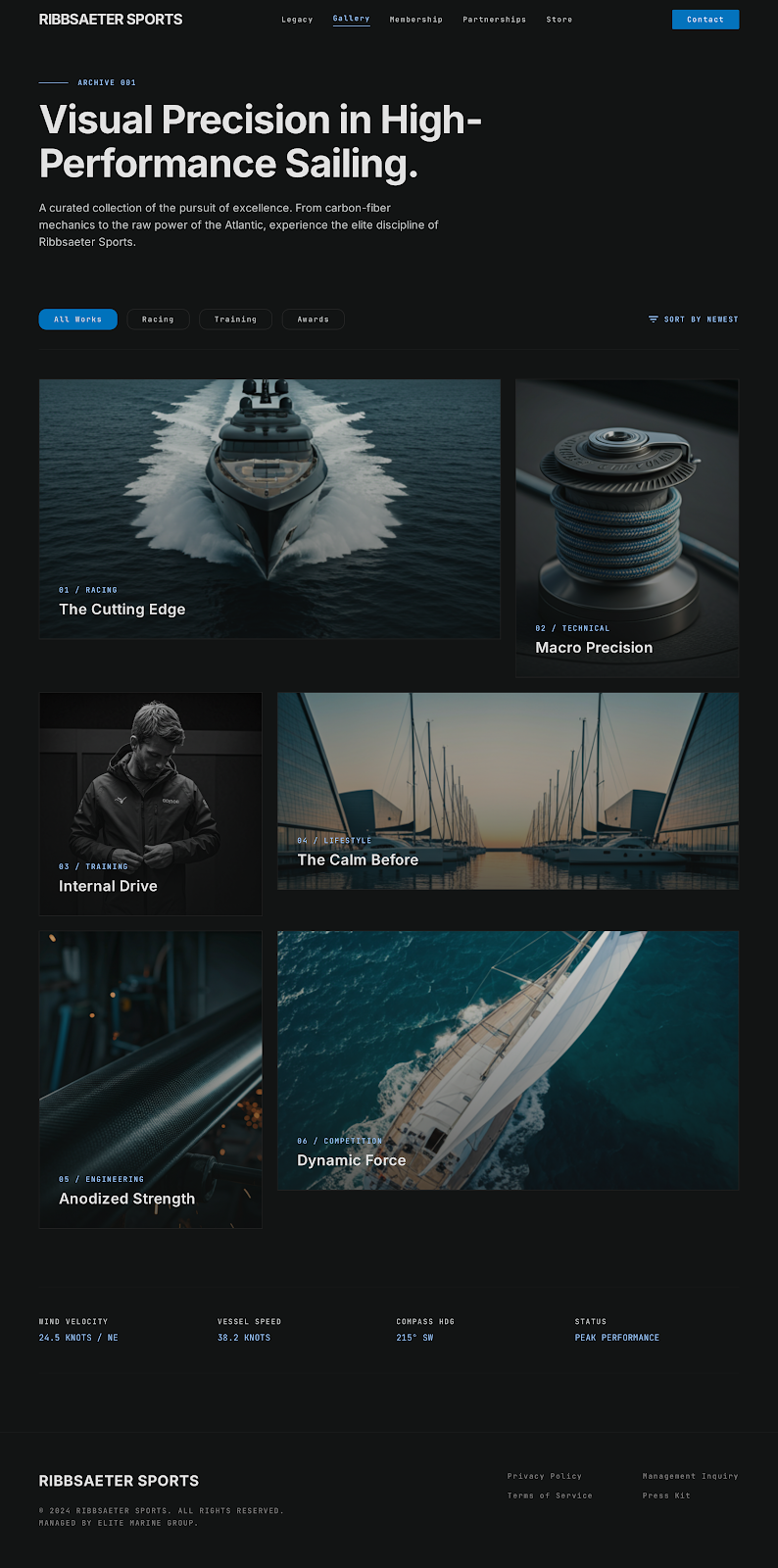 Sailing Athlete Platform Exclusive Gallery screenshot